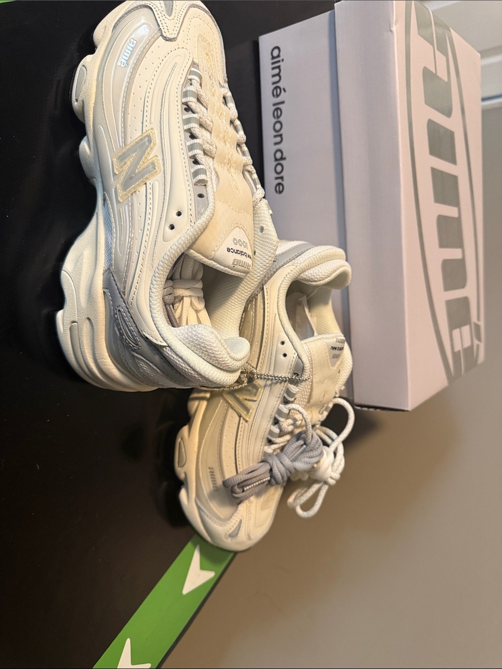 New Balance x Aimé Leon Dore 1000 "White” women 7.5 and men size 6 nwt